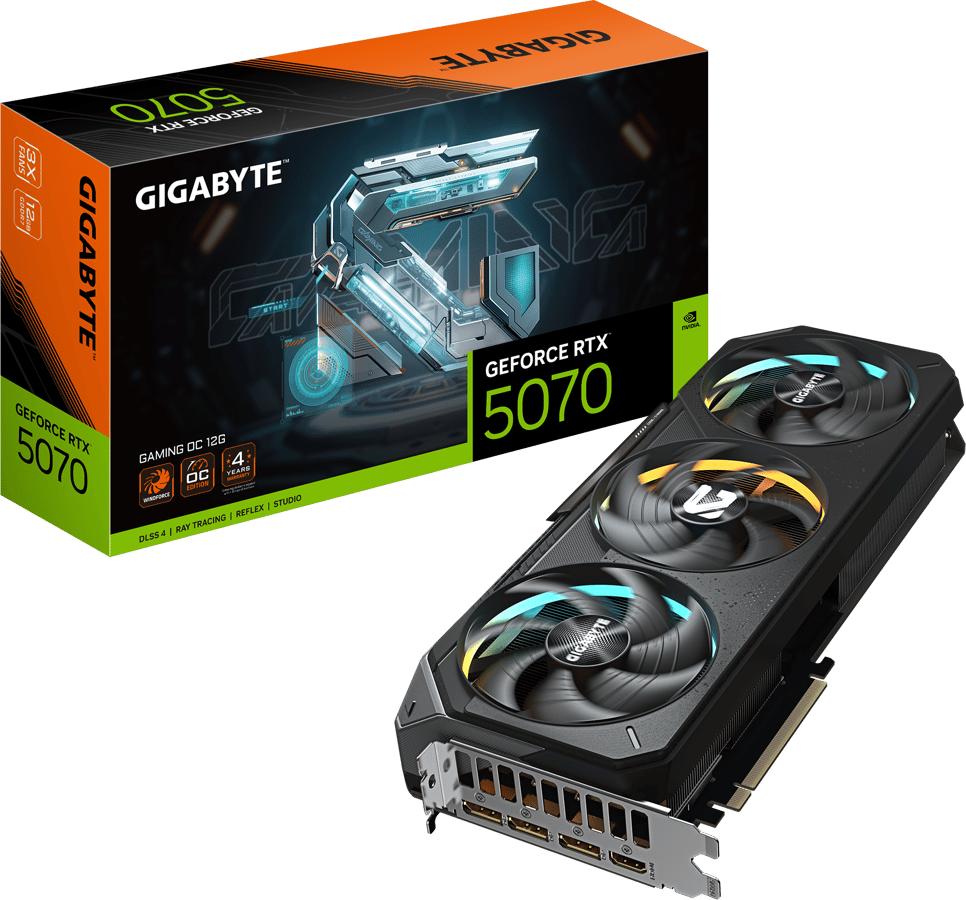 Gigabyte GeForce RTX 5070 12GB Gaming OC