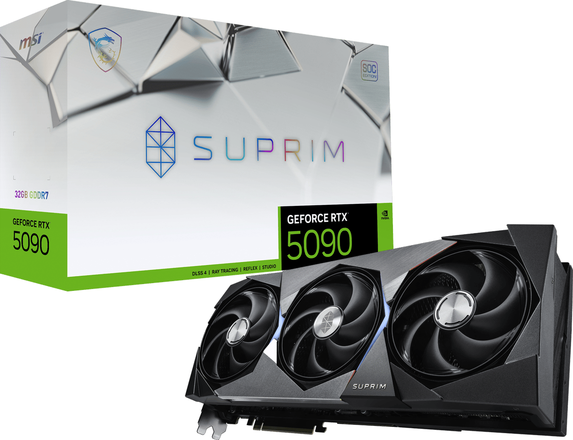 MSI GeForce RTX 5090 32GB Suprim SOC