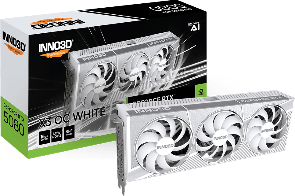 INNO3D GeForce RTX 5080 16GB X3 OC White