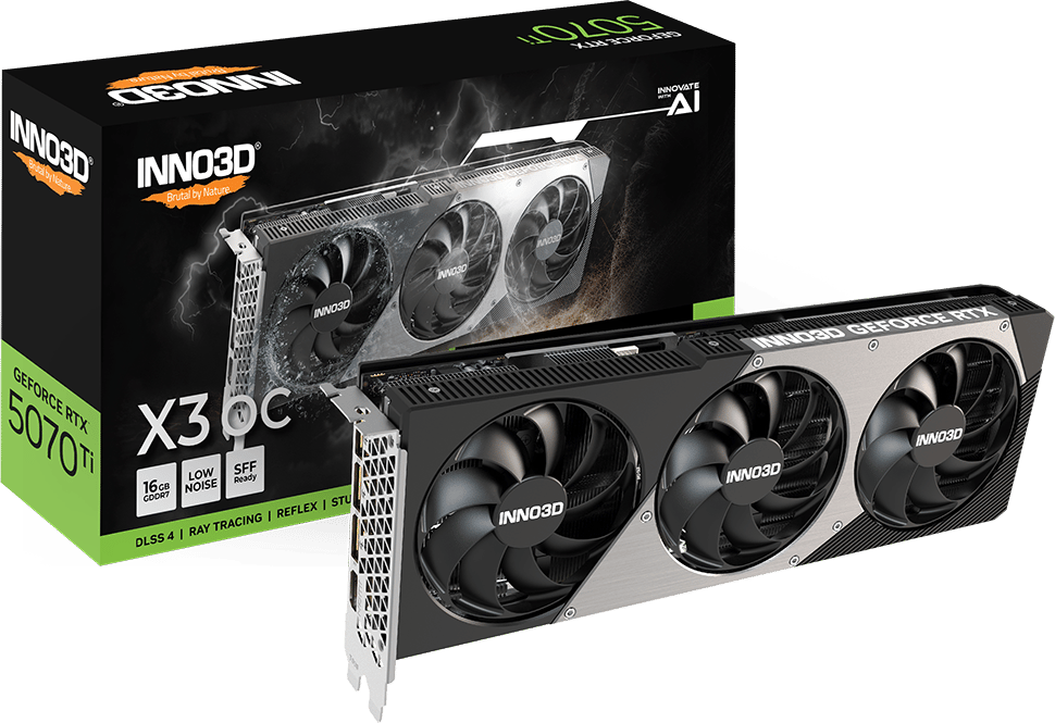 INNO3D GeForce RTX 5070 Ti 16GB X3 OC