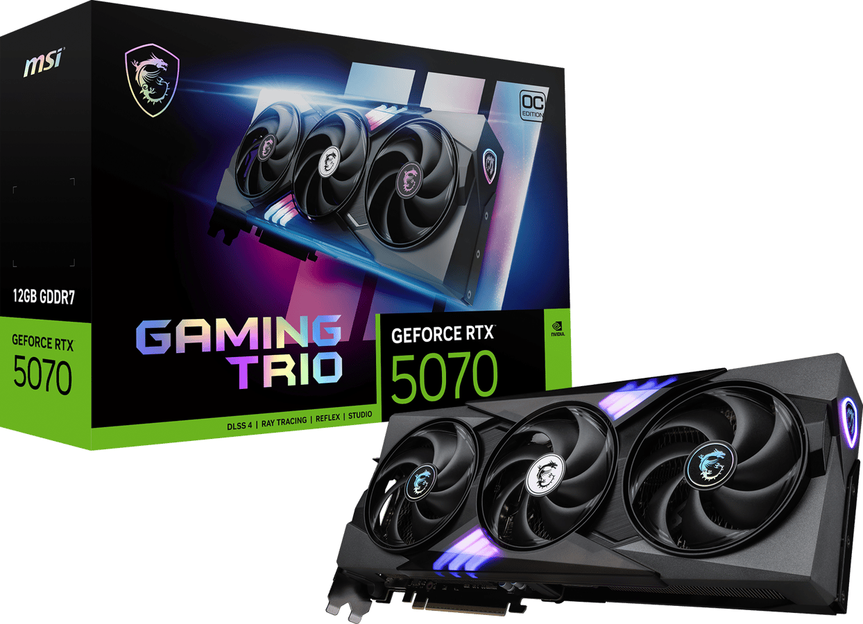 MSI GeForce RTX 5070 12GB Gaming Trio OC