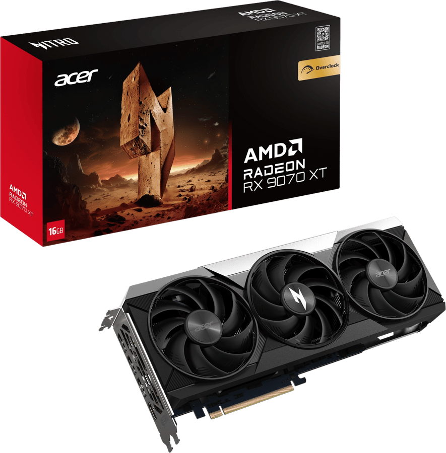 Acer Nitro Radeon RX 9070 XT OC 16GB