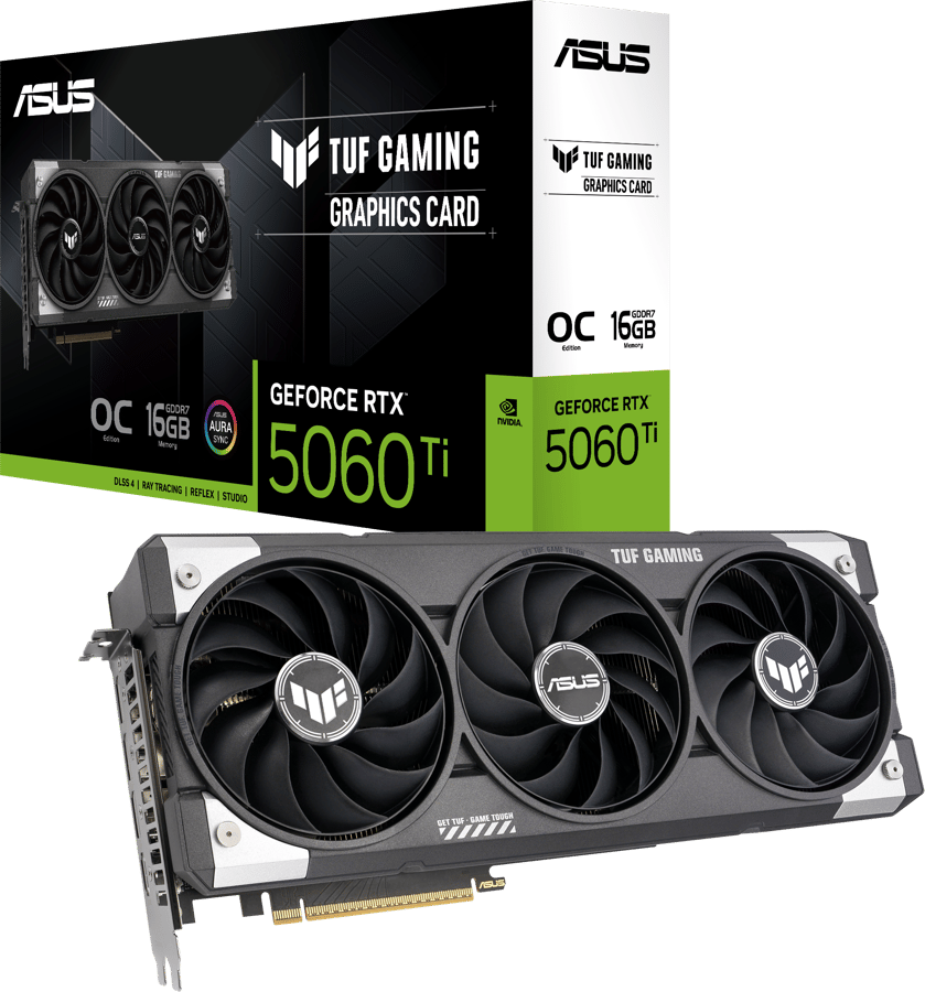 ASUS GeForce RTX 5060 Ti 16GB TUF Gaming OC