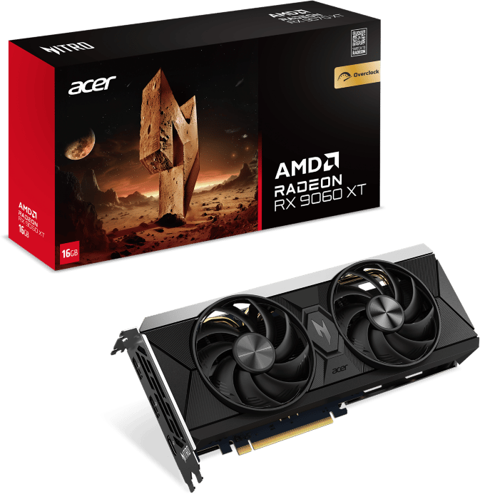 Acer Nitro Radeon RX 9060 XT OC 16GB