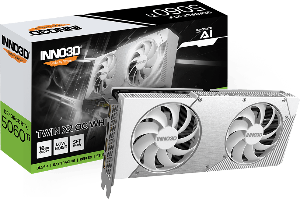 INNO3D GeForce RTX 5060 Ti 16GB Twin X2 OC