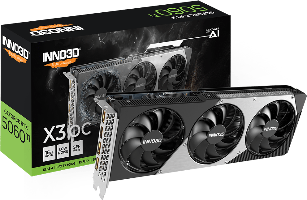 INNO3D GeForce RTX 5060 Ti 16GB X3 OC