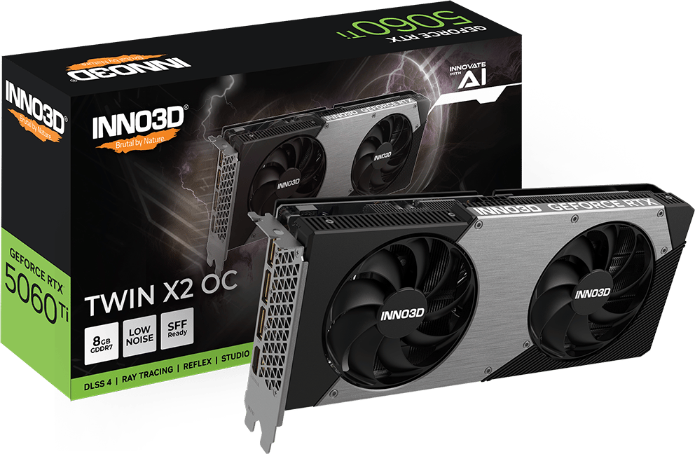 INNO3D GeForce RTX 5060 Ti 8GB Twin X2