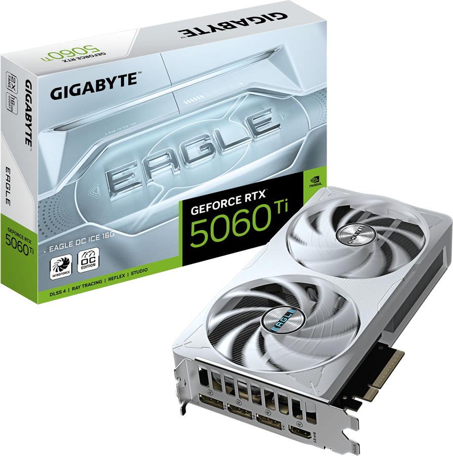 Gigabyte GeForce RTX 5060 Ti 16GB Eagle OC Ice
