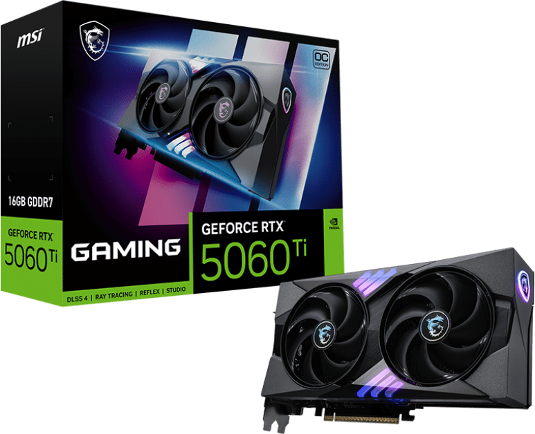 MSI GeForce RTX 5060 Ti 16GB Gaming OC