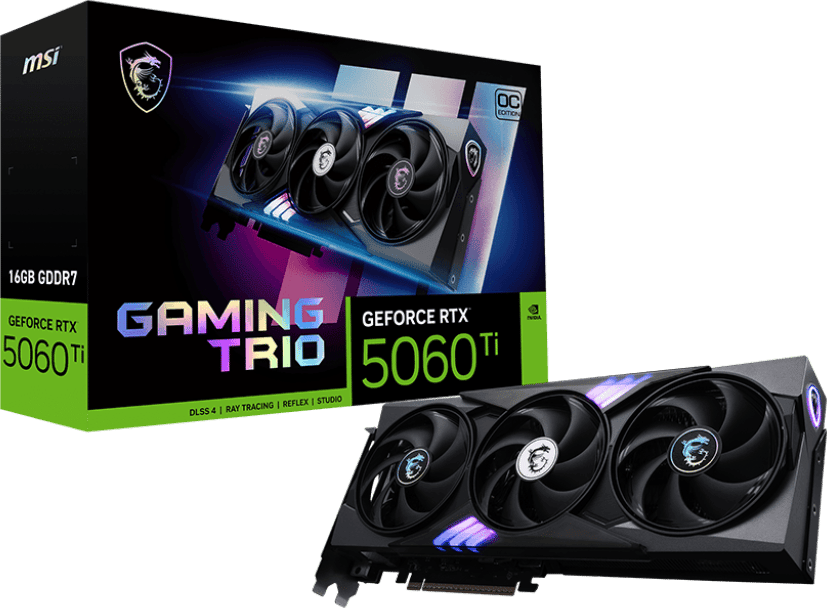 MSI GeForce RTX 5060 Ti 16GB Gaming Trio OC