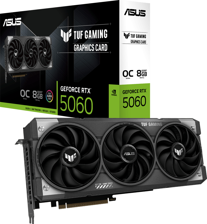 ASUS GeForce RTX 5060 8GB TUF Gaming OC