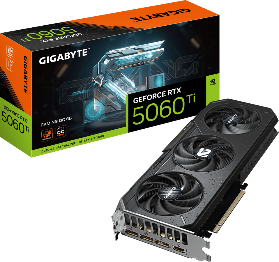 Gigabyte GeForce RTX 5060 Ti 8GB Gaming OC