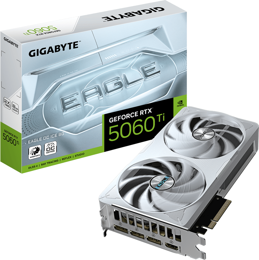 Gigabyte GeForce RTX 5060 Ti 8GB Eagle OC Ice