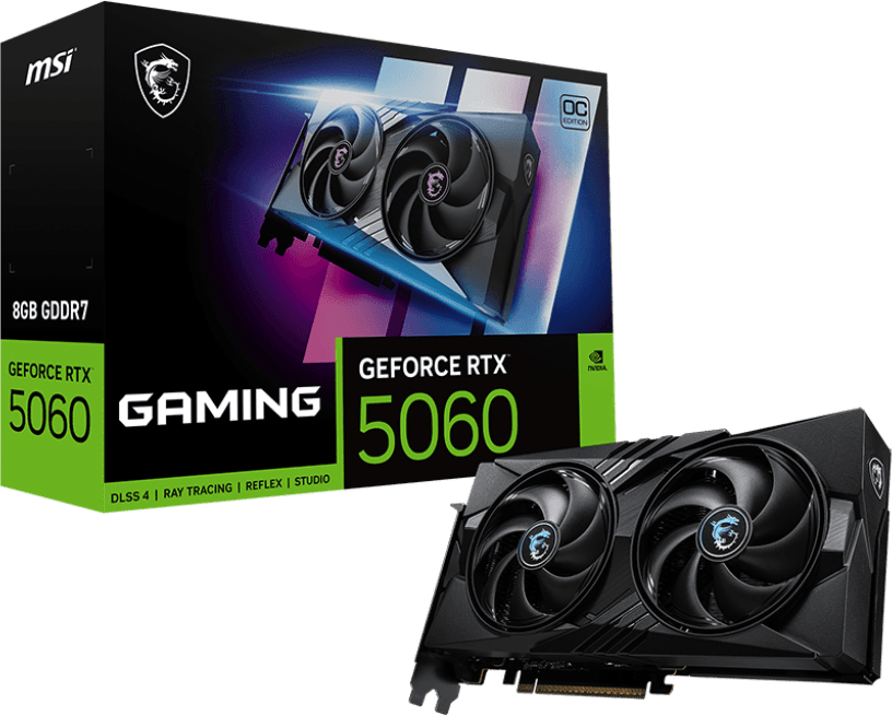 MSI GeForce 5060 8GB Gaming OC