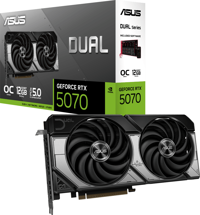 ASUS GeForce RTX 5070 12GB Dual OC