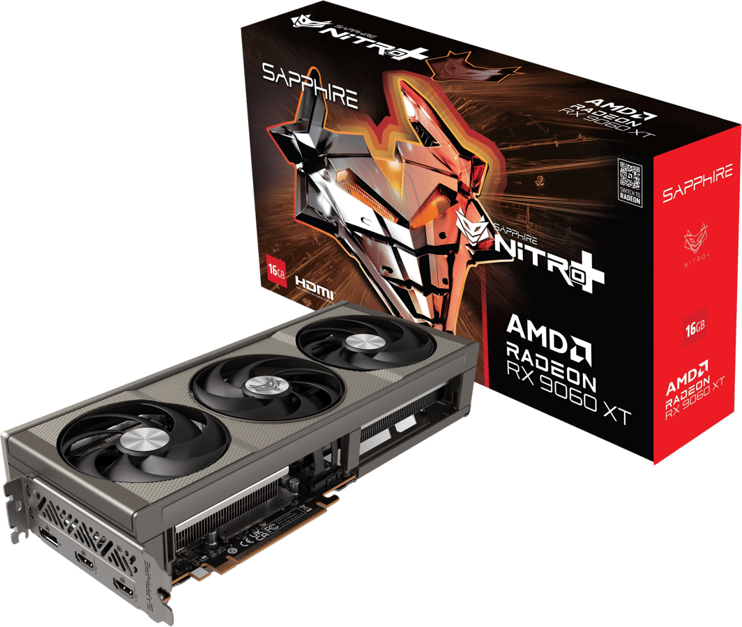 Sapphire Radeon RX 9060 XT 16GB Nitro+