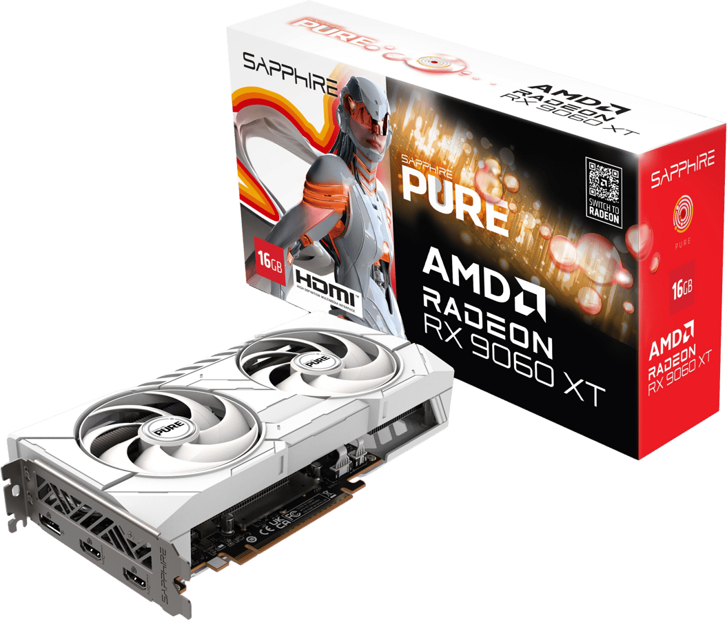 Sapphire Radeon RX 9060 XT 16GB Pure