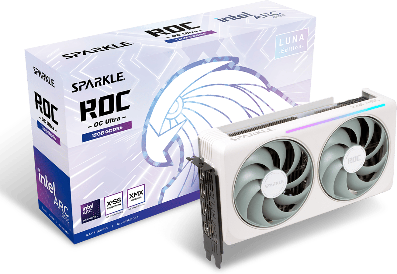 Sparkle ARC B580 12GB ROC Luna OC Ultra