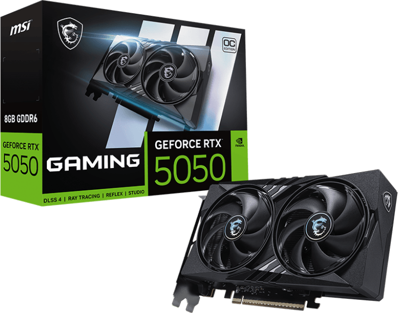 MSI GeForce RTX 5050 8GB Gaming OC