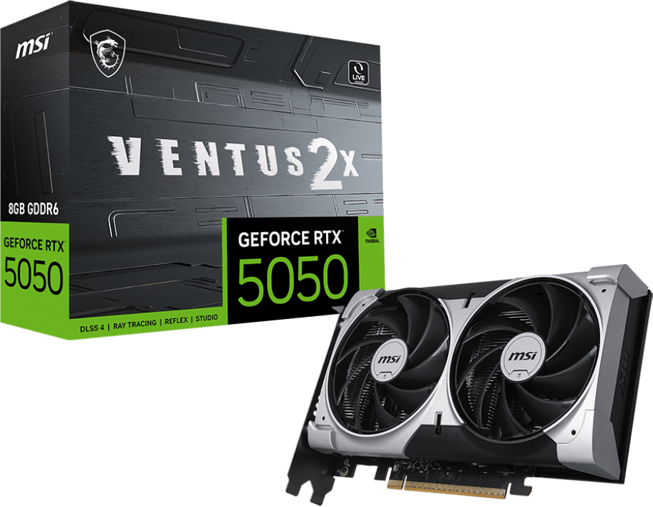 MSI GeForce RTX 5050 8GB Ventus 2X OC