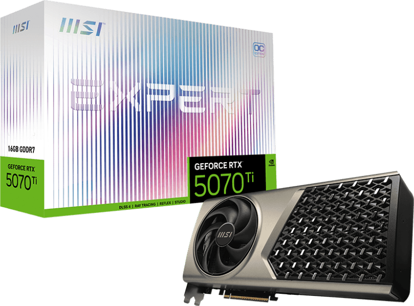 MSI GeForce RTX 5070 Ti 16GB Expert OC