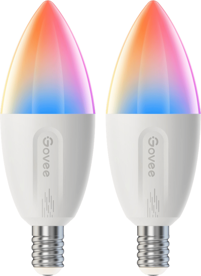 Govee Wi-Fi + BLE RGB Smart LED E14 2p