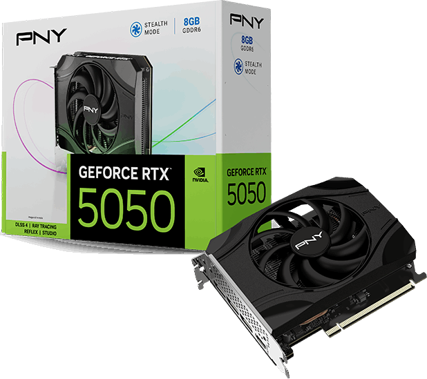 PNY GeForce RTX 5050 8GB Single Fan