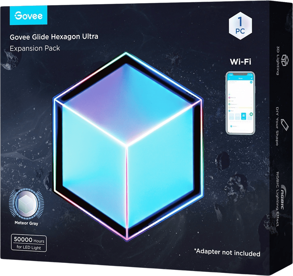 Govee Hexa Light Panels Ultra Expansion 1-pack