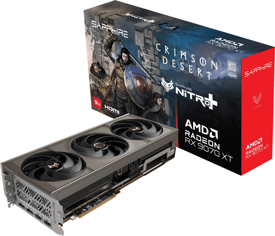 Sapphire Radeon RX 9070 XT 16GB Nitro+ Crimson Desert