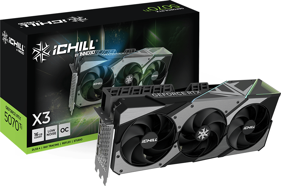 INNO3D GeForce RTX 5070 Ti 16GB iCHILL X3