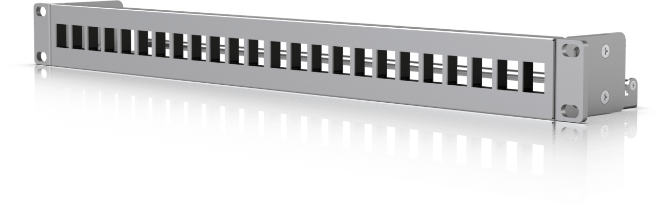 Ubiquiti Patchpanel för rackmontering 24-portar