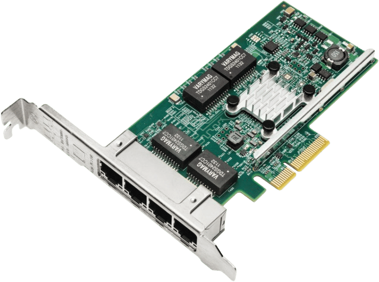 Broadcom NetXtreme BCM5719-4P 4x RJ45 1Gbps