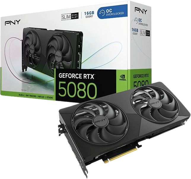 PNY GeForce RTX 5080 16GB OC Slim