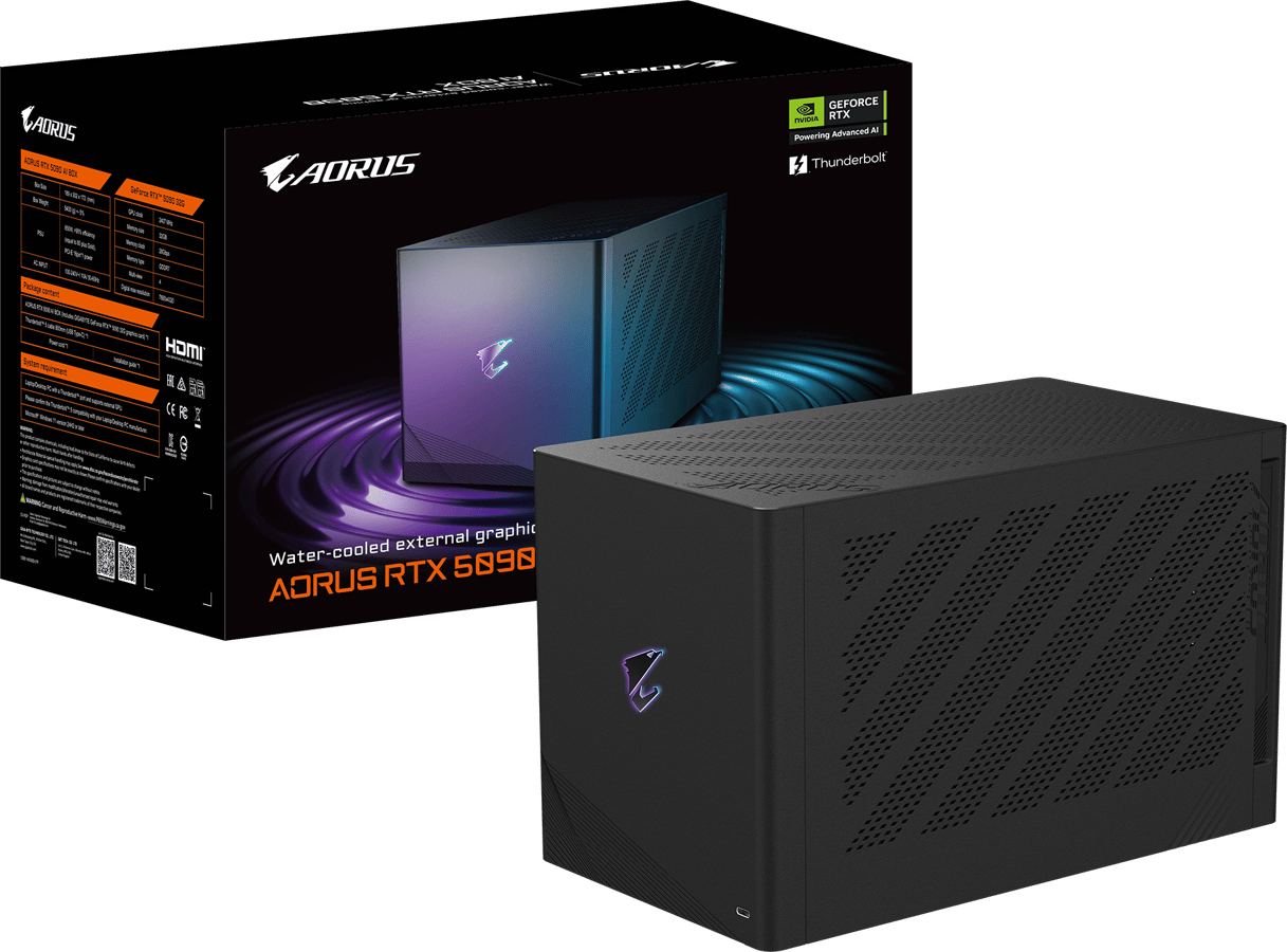 Gigabyte GeForce RTX 5090 32GB Aorus AI BOX