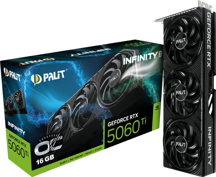 Palit GeForce RTX 5060 Ti 16GB Infinity 3 OC
