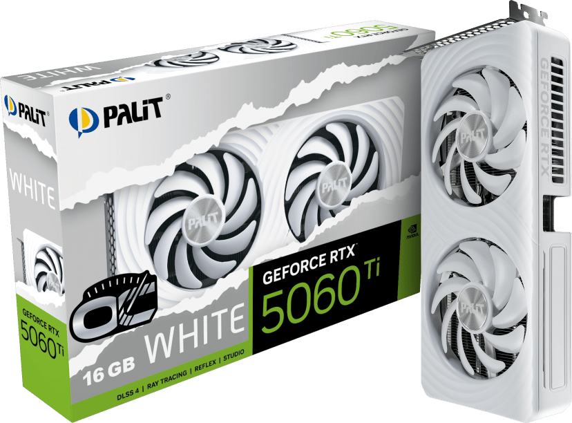 Palit GeForce RTX 5060 Ti 16GB White OC