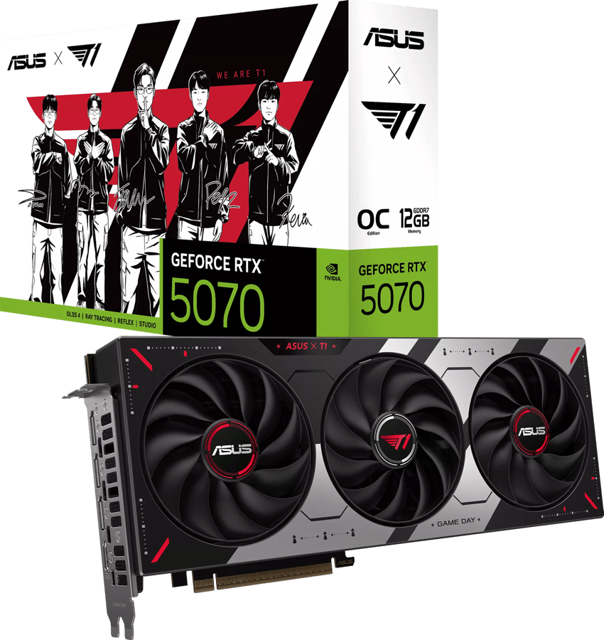 GeForce RTX 5070 12GB Gaming OC T1 Edition