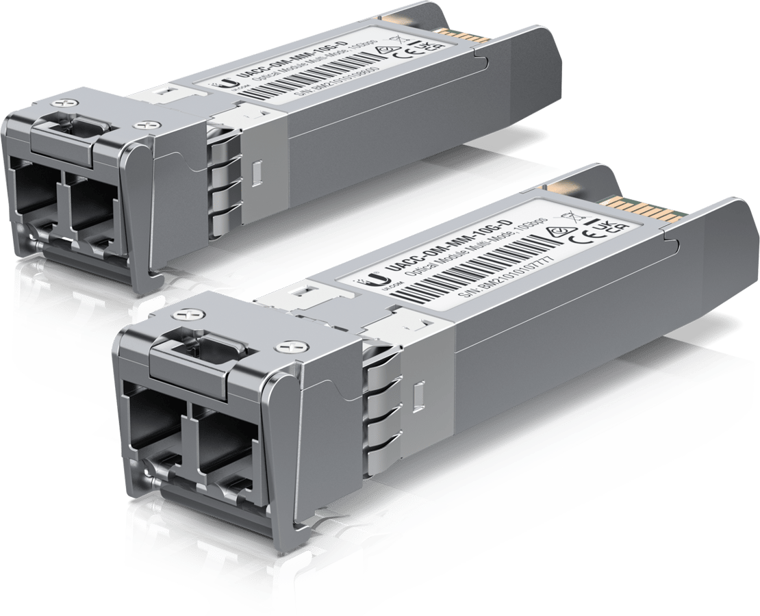Ubiquiti 10G Multi-Mode SFP+ Modul 2-pack