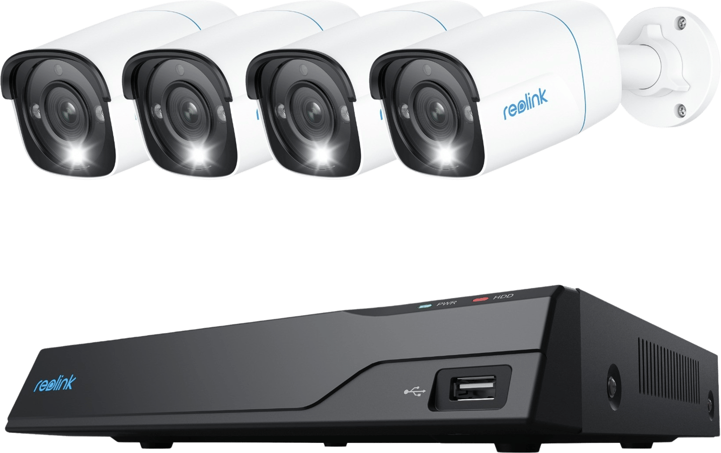 Reolink NVS8-8MB4 8-kanals PoE NVR Inkl 4st 4K PoE-kameror