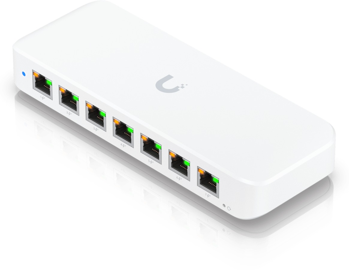 Ubiquiti UniFi Switch Ultra 8p PoE (Utan AC-adapter)