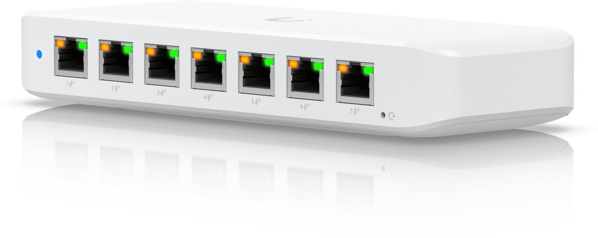 Ubiquiti UniFi Switch Ultra 8p PoE (Utan AC-adapter)