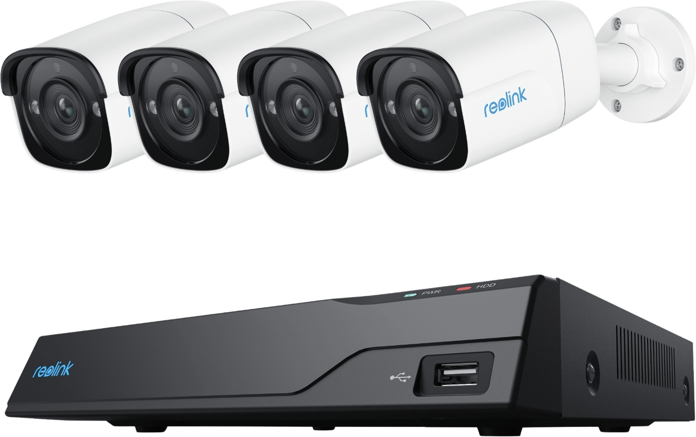 Reolink NVS8-5MB4 8-kanals PoE NVR Inkl 4st 2K PoE-kameror
