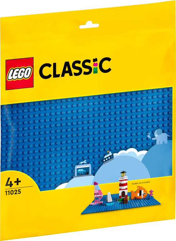 LEGO Classic Blå Basplatta 11025
