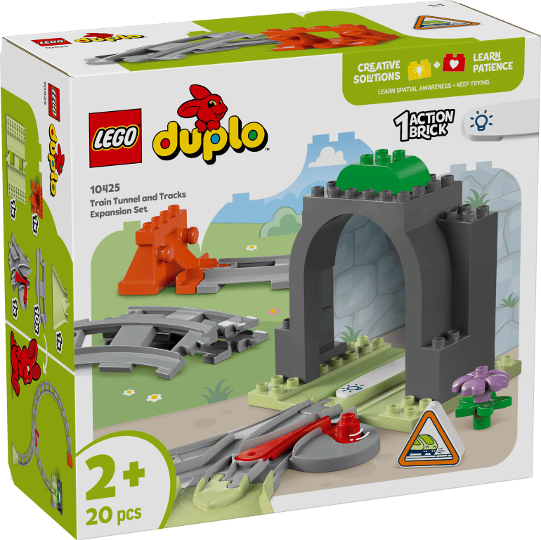 LEGO DUPLO Town Tågtunnel och Spår Expansion 10425