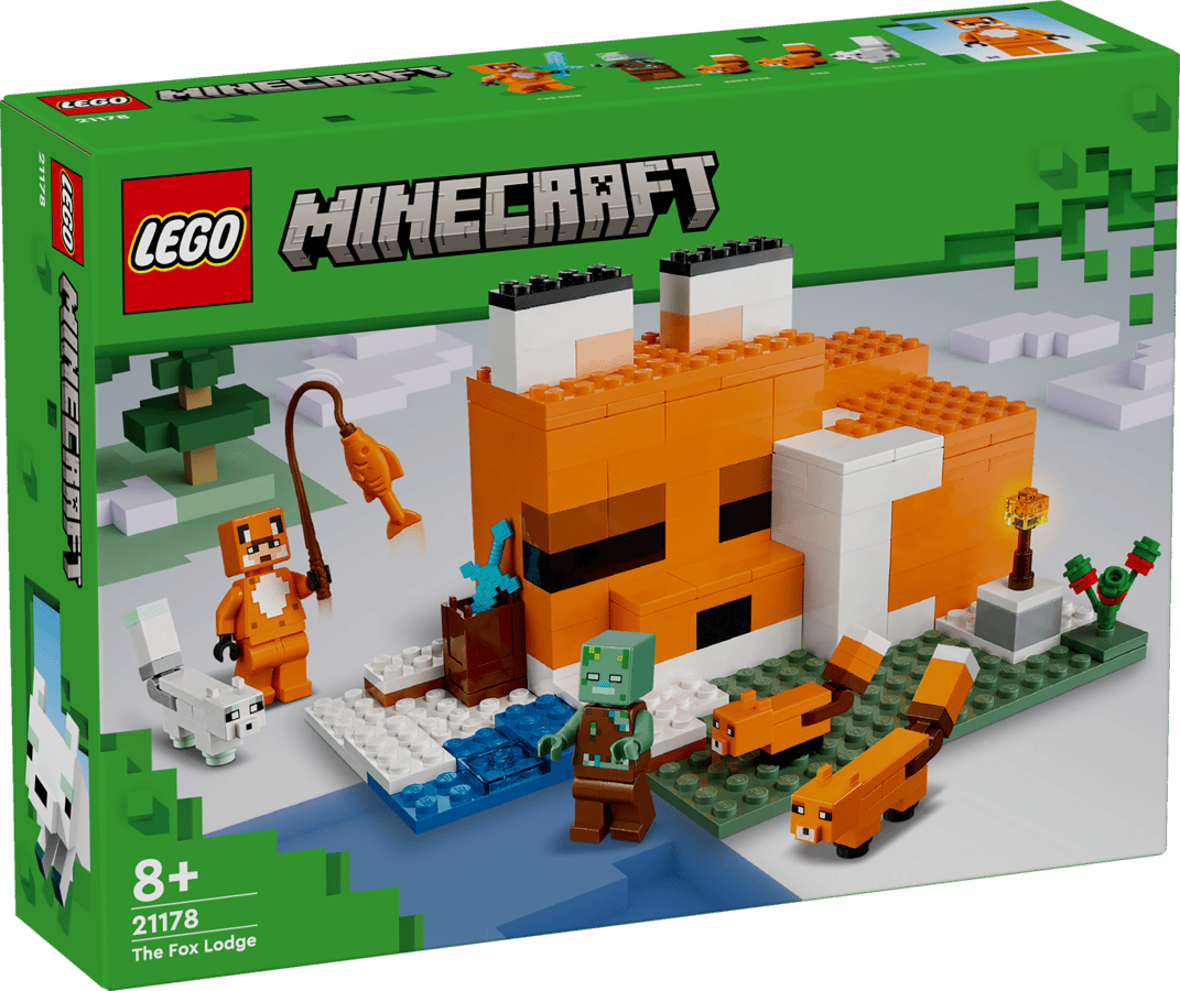 LEGO Minecraft Rävstugan 21178