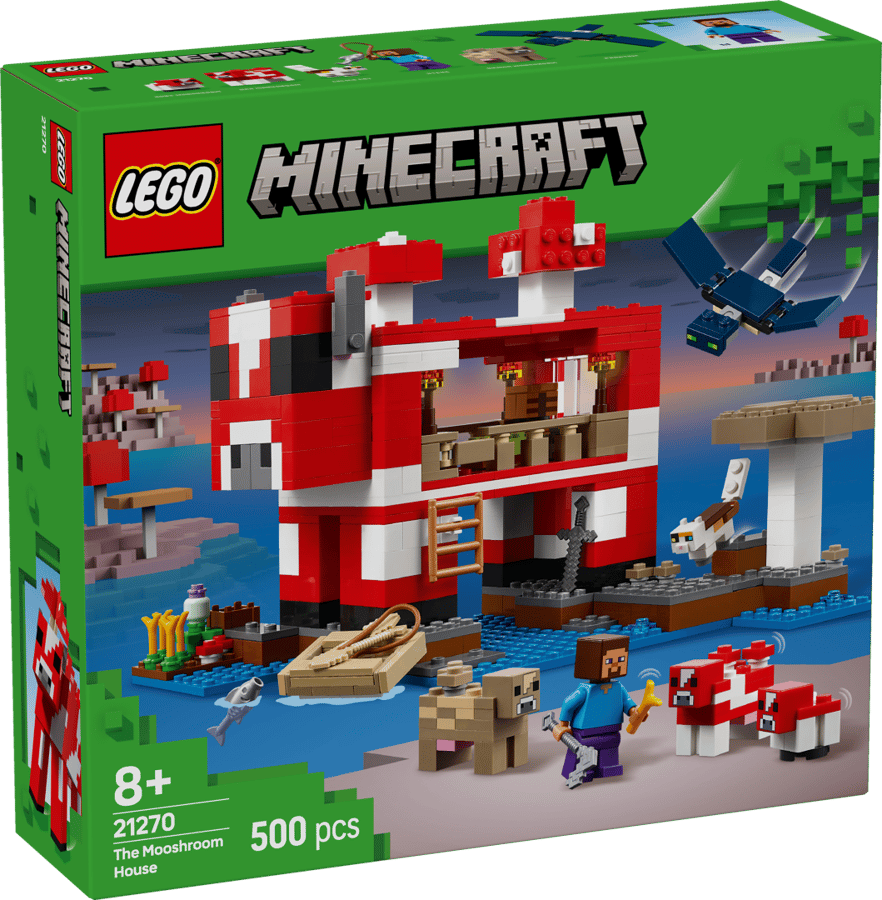 LEGO Minecraft Mooshroomhuset 21270
