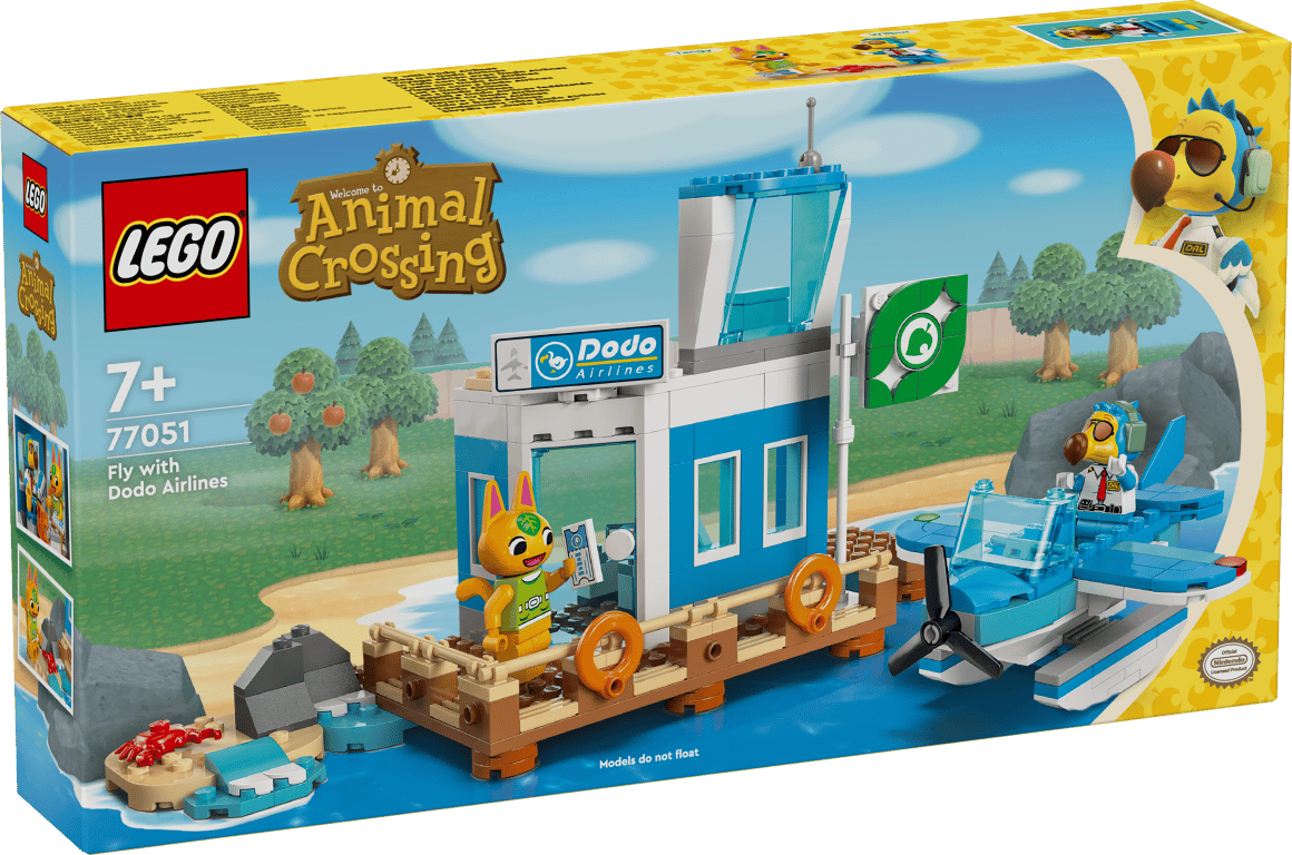 LEGO® Animal Crossing™ Flyg med Dodo Airlines 77051