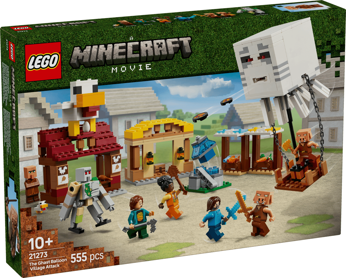 LEGO Minecraft Byanfall med gastballong 21273