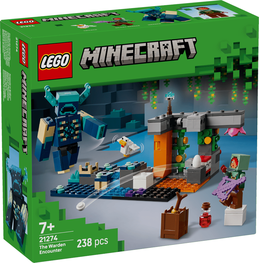 LEGO Minecraft Mötet med väktaren 21274