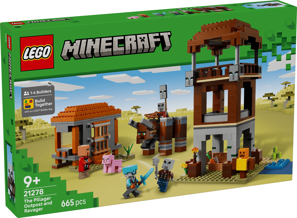 LEGO Minecraft Plundrarvakttorn och vildtjur 21278